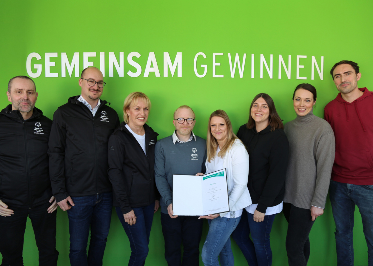 Special Olympics Baden-Württemberg und ERIMA: GEMEINSAM STARK für die Teilhabe in der Gesellschaft