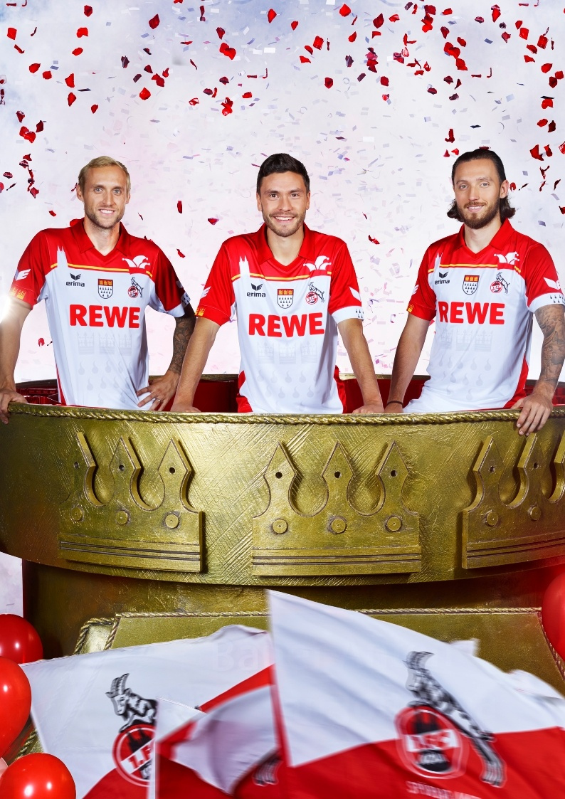 FASTELOVEND TRIKOT: ERIMA UND 1. FC KÖLN FEIERN START DER KARNEVALSSESSION