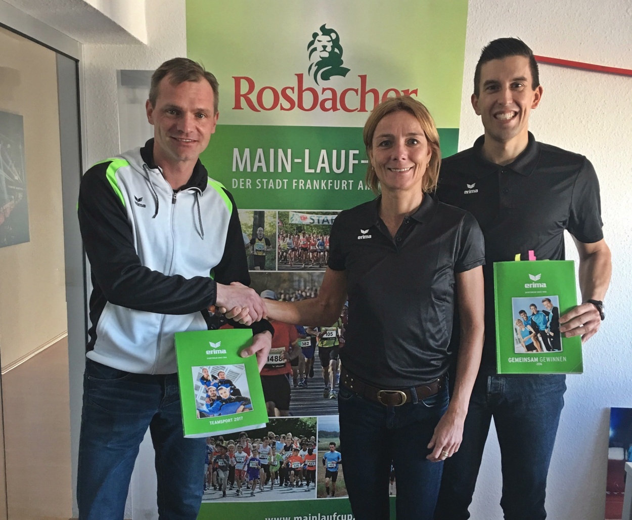 ERIMA ist neuer Sponsor des Rosbacher Main-Lauf-Cups