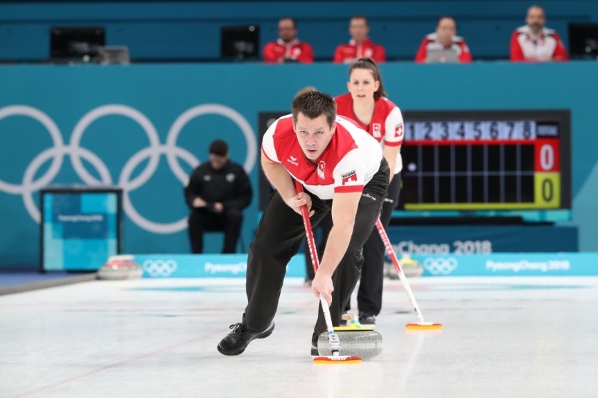 Olympisches Edelmetall im Curling für ERIMA: Schweizer Team gewinnt Silber