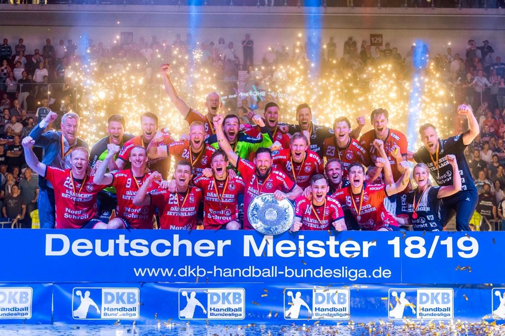 Erfolgreiche Titelverteidigung: SG Flensburg-Handewitt gewinnt in ERIMA erneut den deutschen Meistertitel