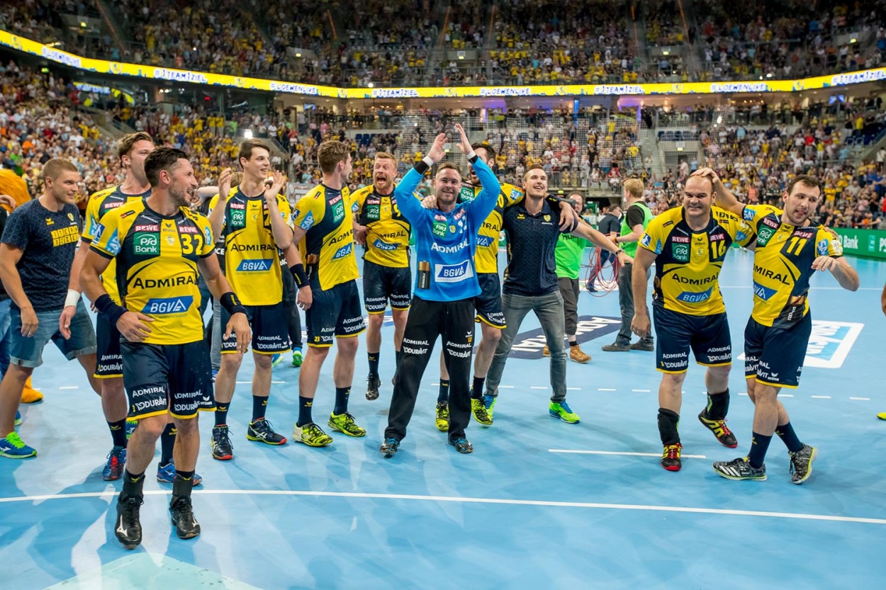 Rhein-Neckar Löwen gewinnen in neuen ERIMA Trikots die Meisterschaft