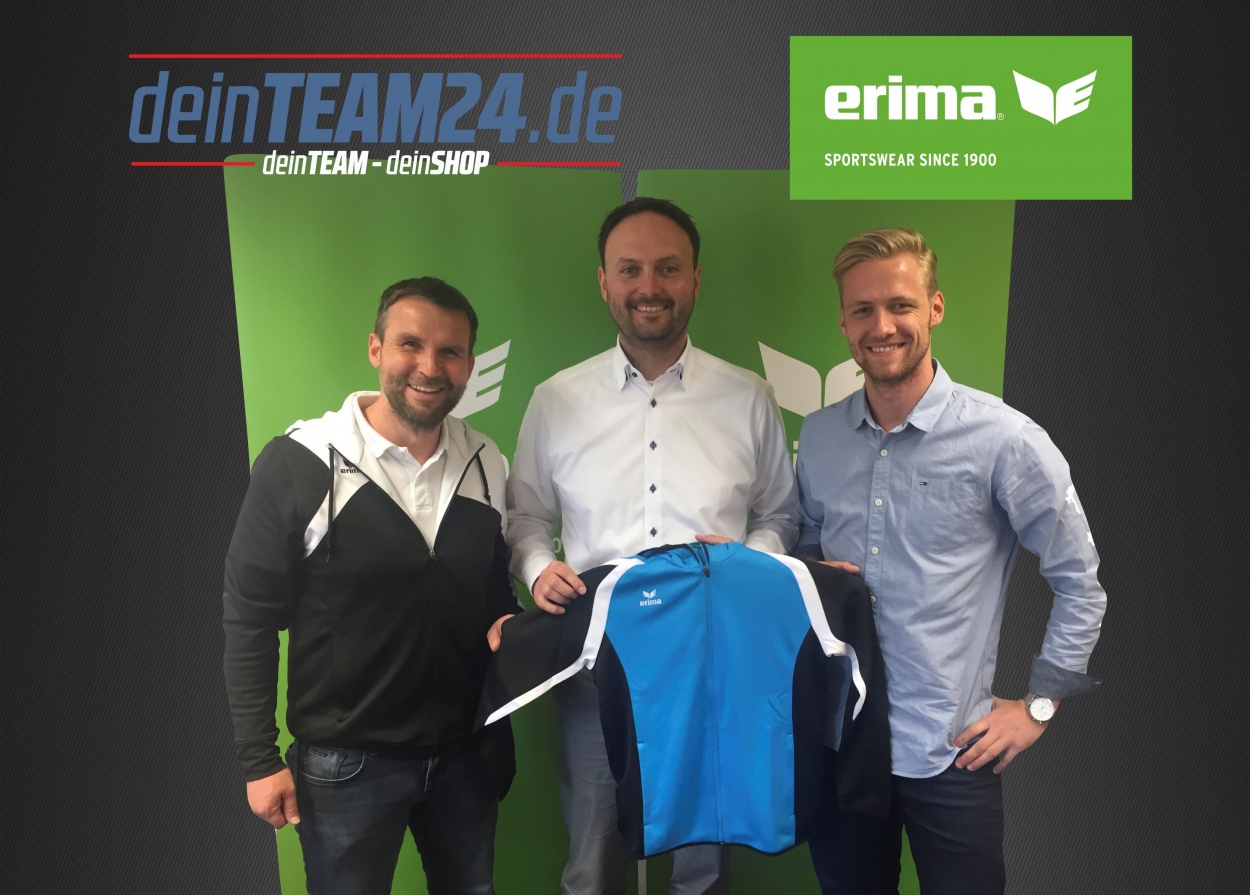 ERIMA und Volleyball-Zweitligist TV/DJK Hammelburg geben Kooperation bekannt