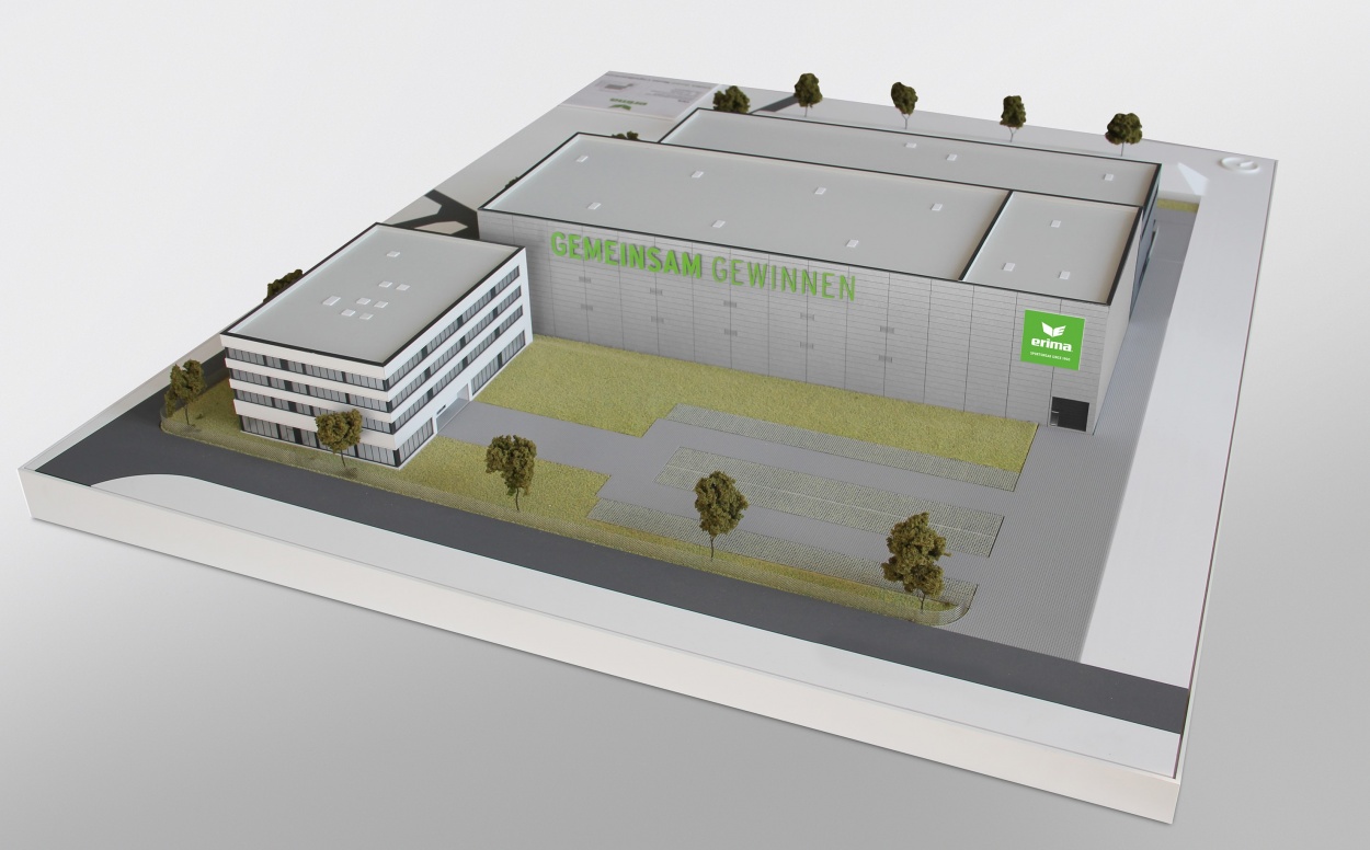 „Home of Teamsport“: ERIMA startet Planungen für neues Logistikzentrum