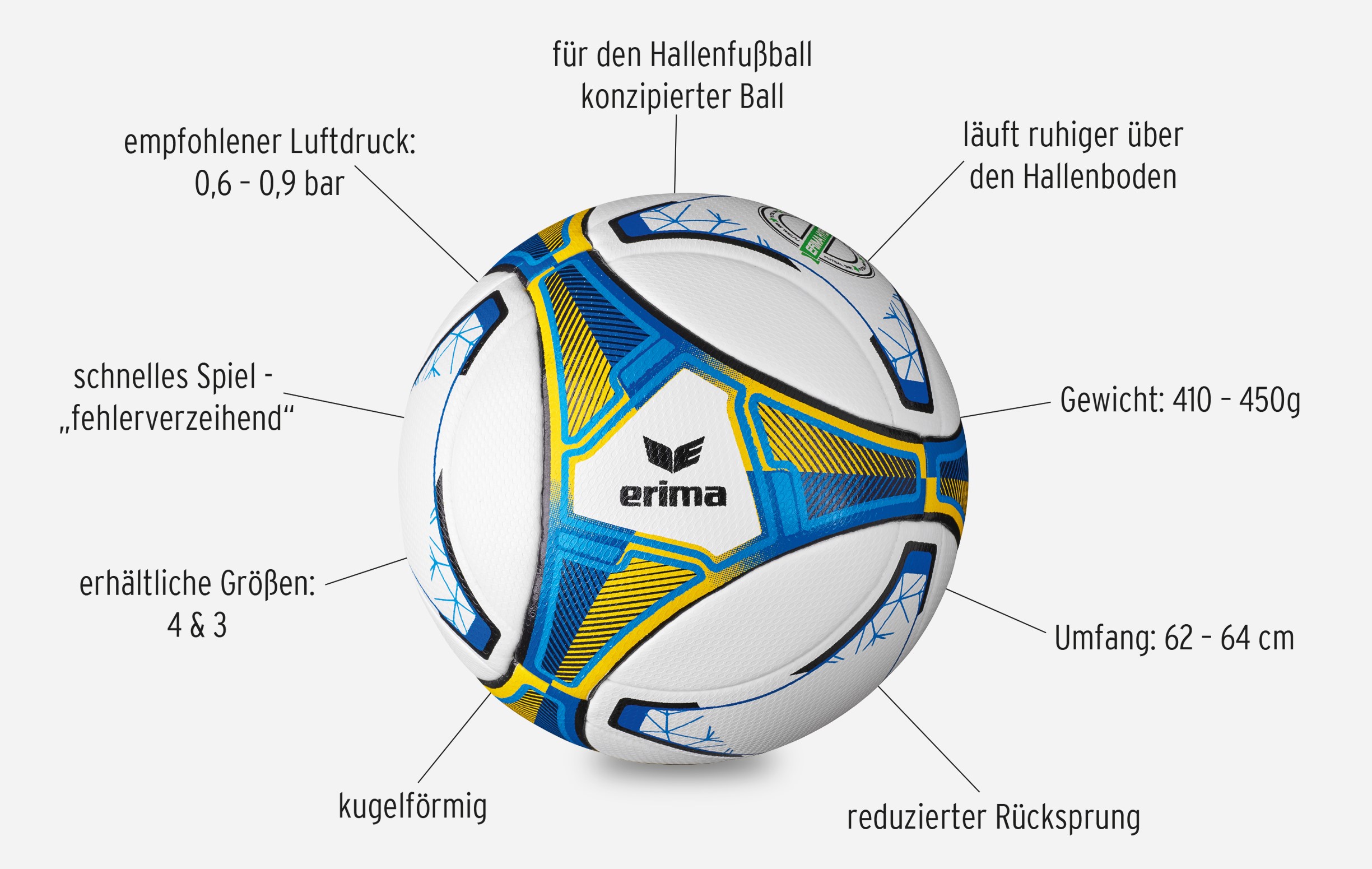 ERIMA Hybrid Futsal Eigenschaften