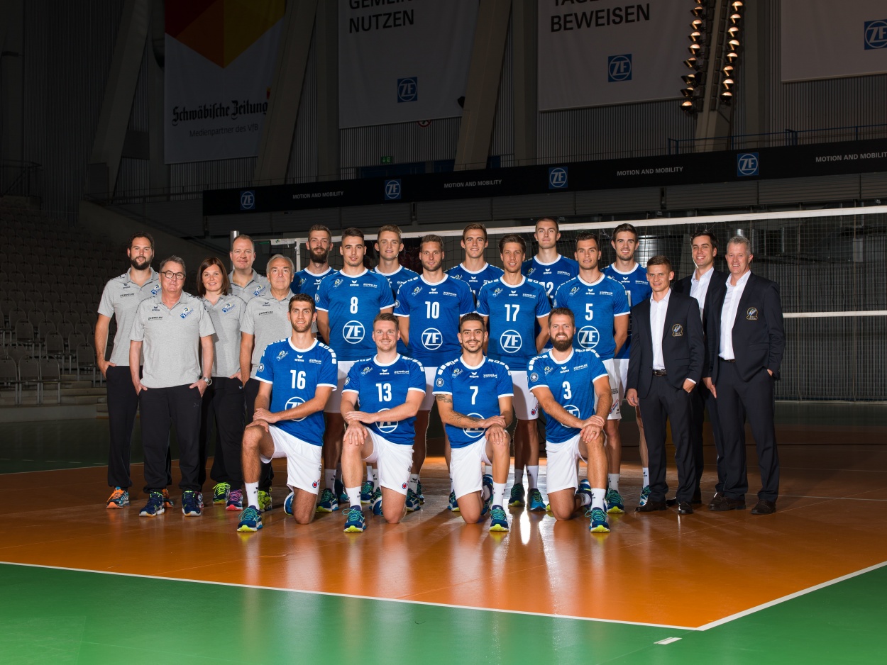 Volleyball: ERIMA präsentiert die neuen Trikots des VfB Friedrichshafen