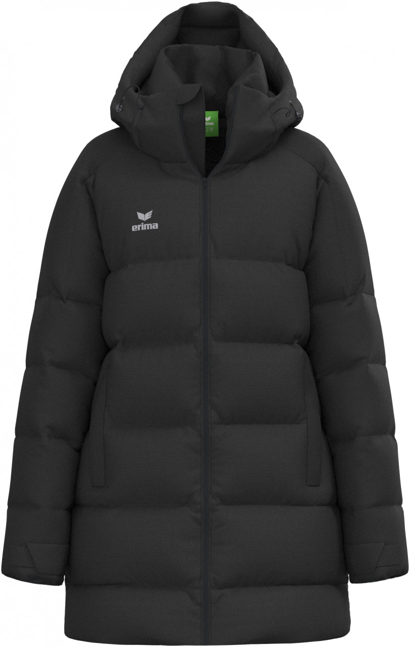 ERIMA PREMIA Parka – schwarz (Front)