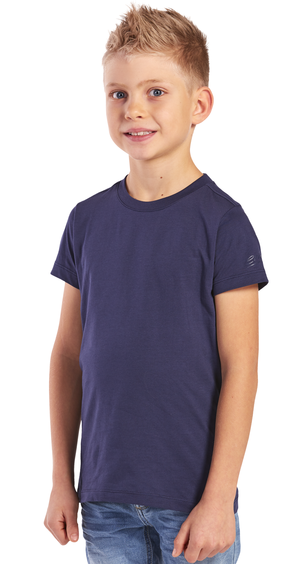 ERIMA T-Shirt Nico – peacoat (Am Modell)