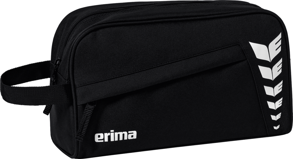 ERIMA SIX WINGS Kulturtasche – schwarz (Front)