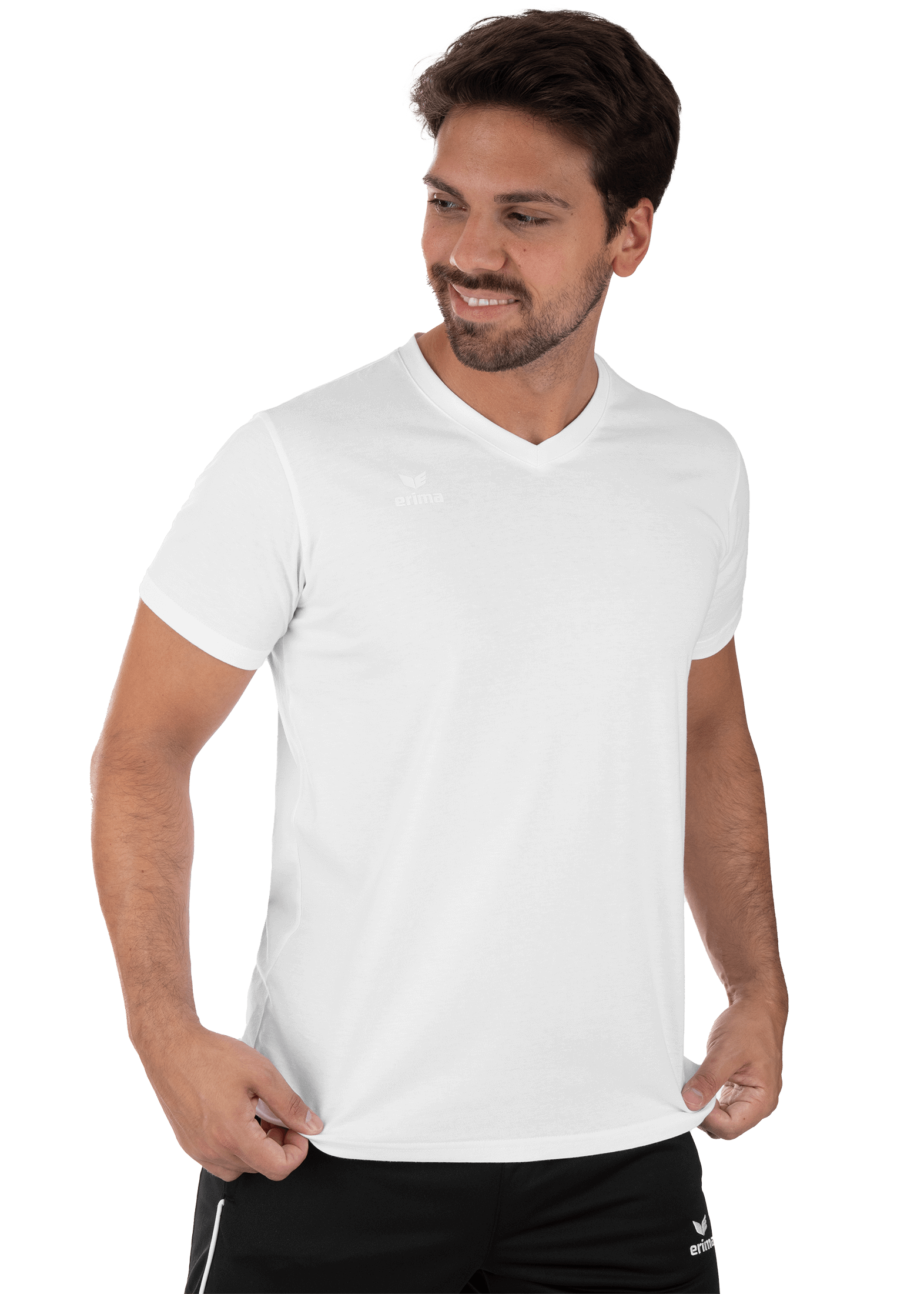 ERIMA CLASSIC TEAM T-Shirt 108633 schwarz weiß Unisex & Kinder 