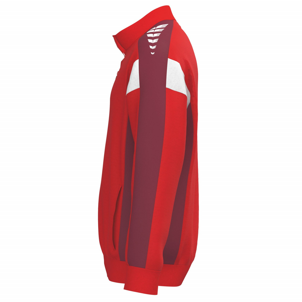 ERIMA CELEBRATE 125 Trainingsjacke – rot/new bordeaux (Seite links)