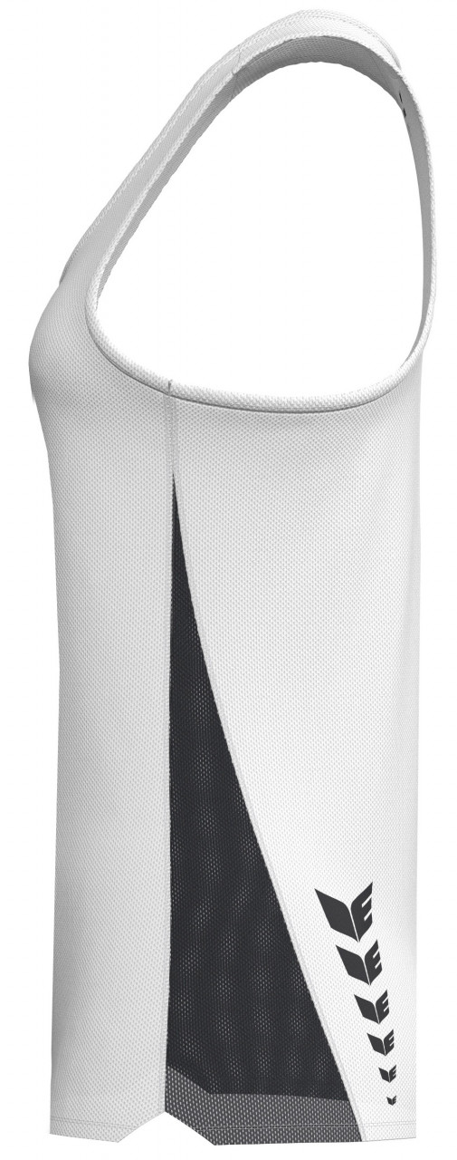 ERIMA T&F WINGS Singlet – weiß/schwarz (Seite links)