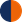 new navy/orange