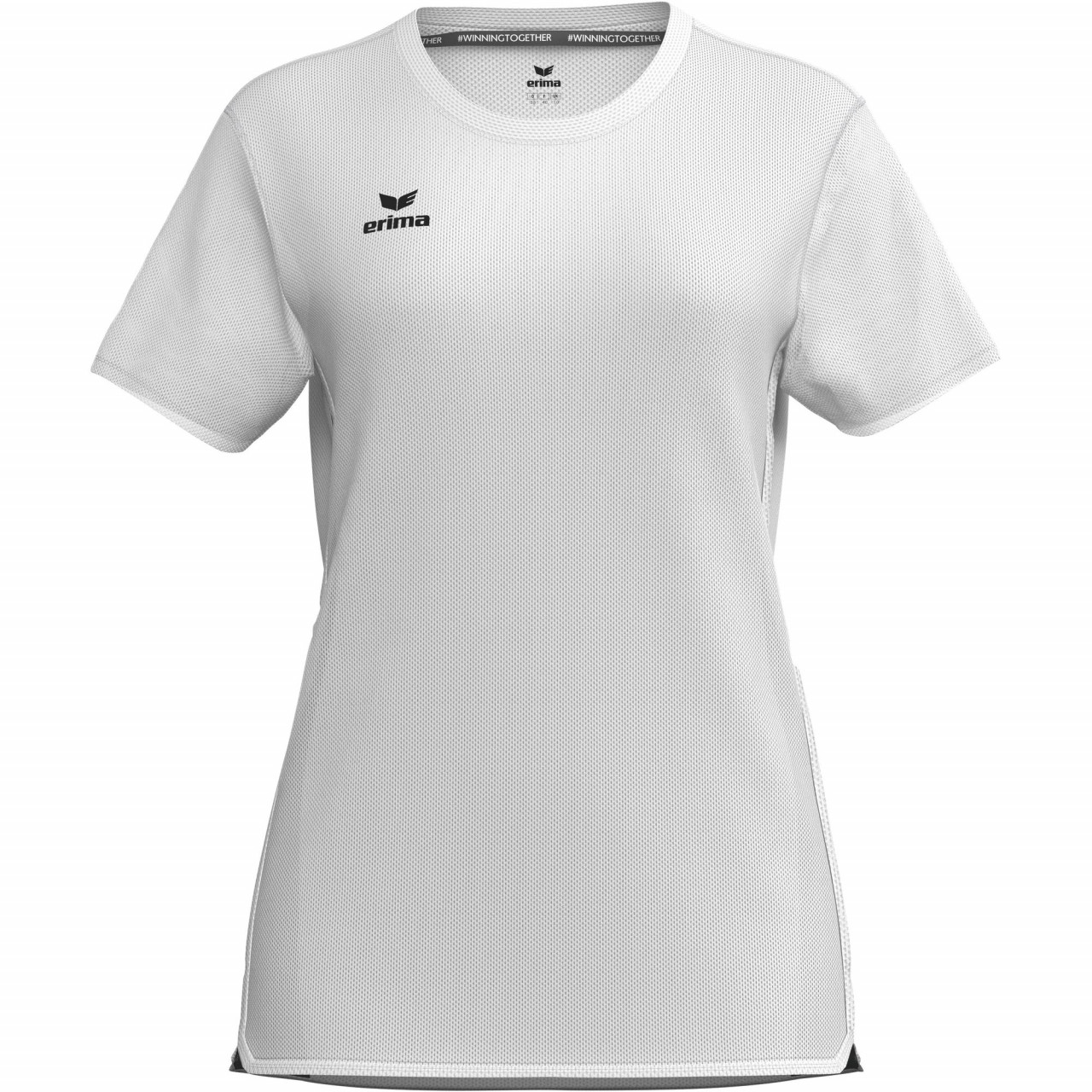 ERIMA T&F WINGS T-Shirt function – weiß/schwarz (Front)