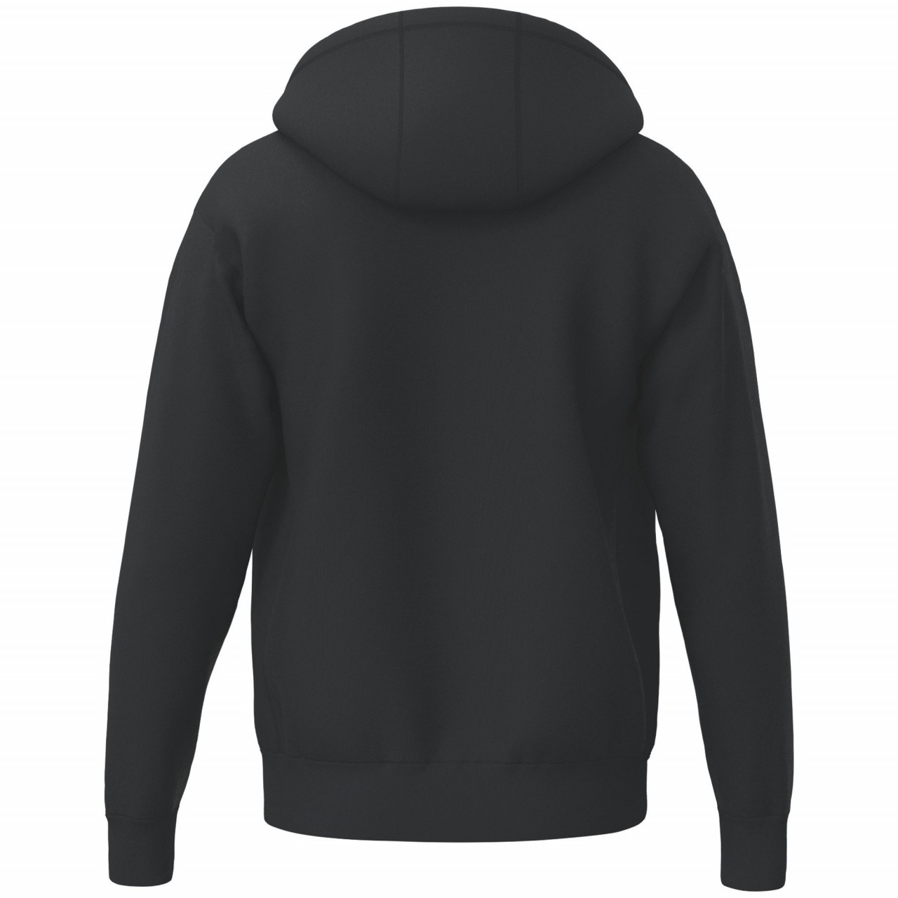 ERIMA TS Kapuzensweatjacke – schwarz (Rücken)