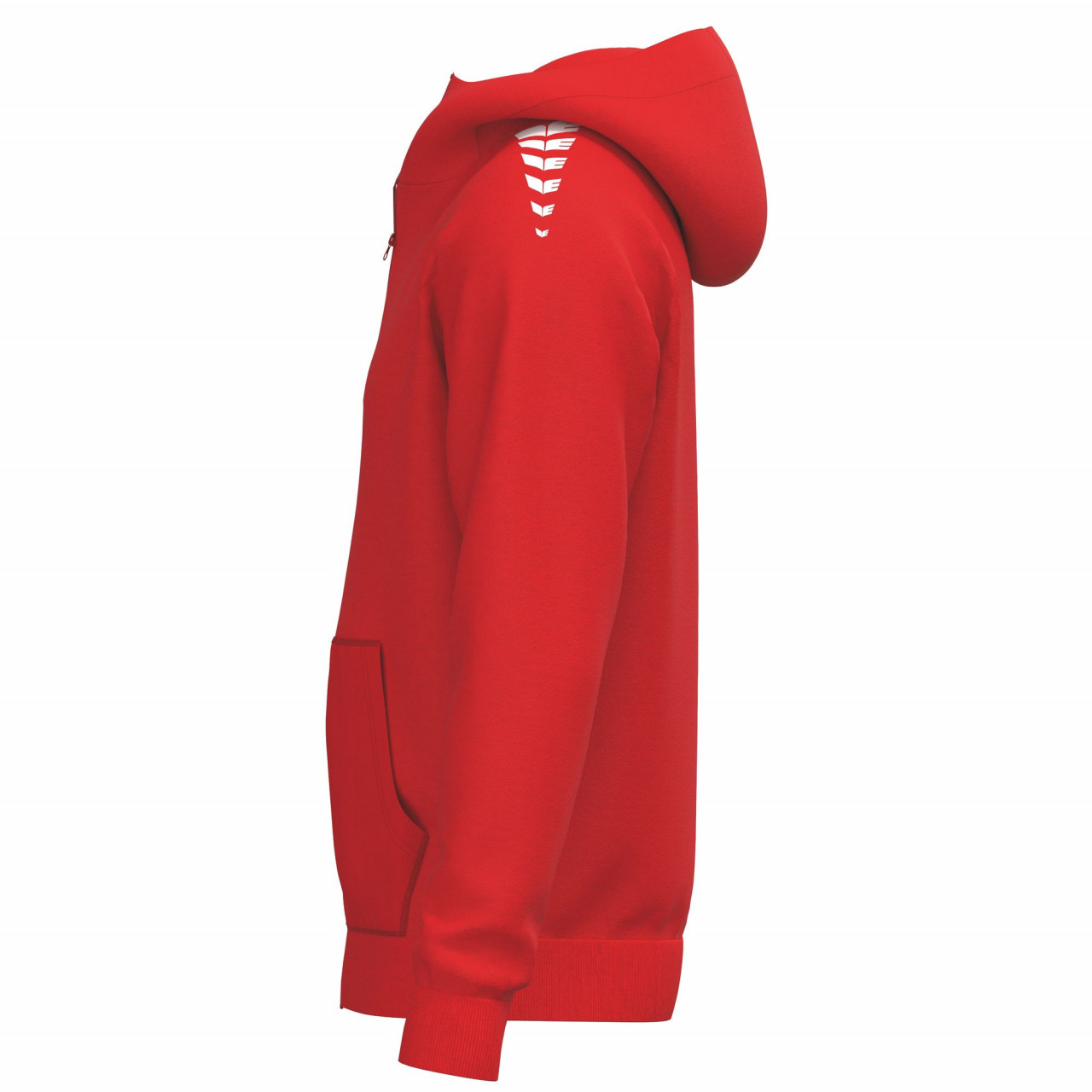 ERIMA CMPT Wings Kapuzenjacke – rot (Seite links)