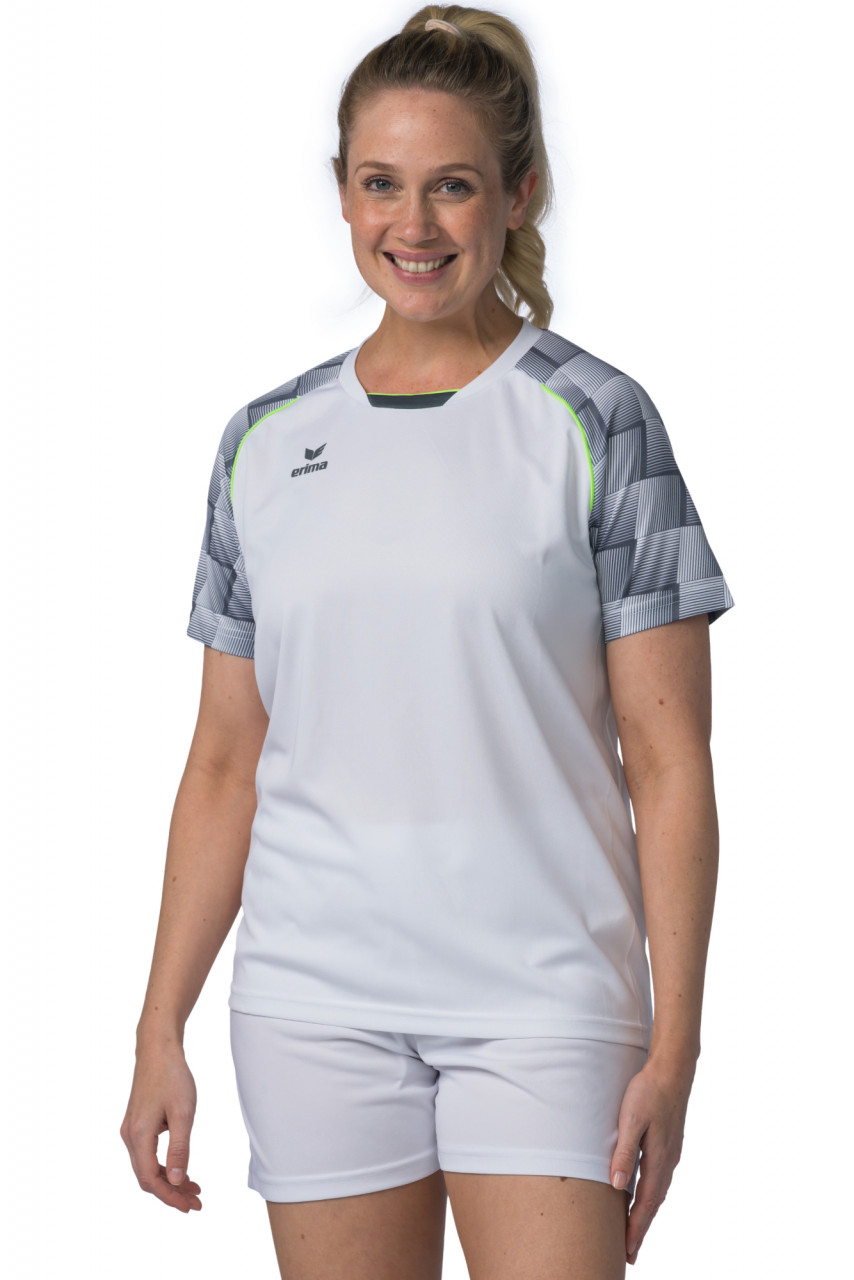 ERIMA EVO STAR Trikot – weiß/slate grey (Am Modell)