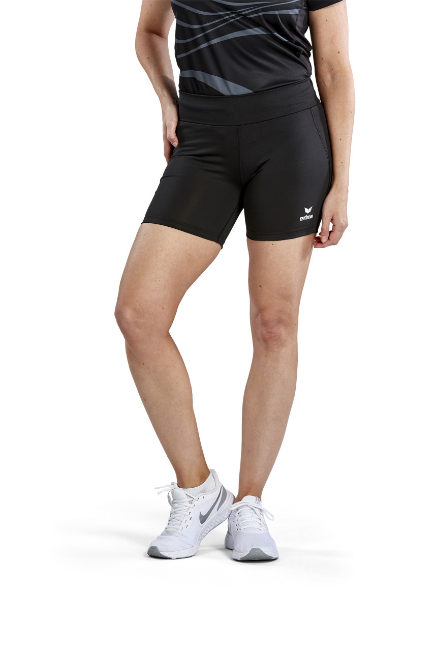 ERIMA Racing LA Tight kurz – schwarz (Am Modell)