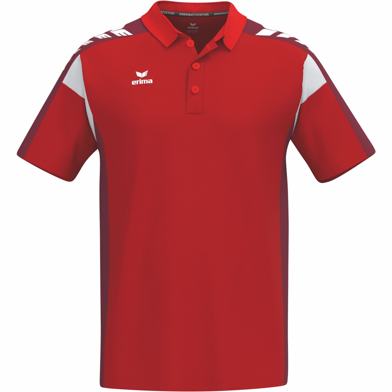 ERIMA CELEBRATE 125 Poloshirt function – rot/new bordeaux (Front)