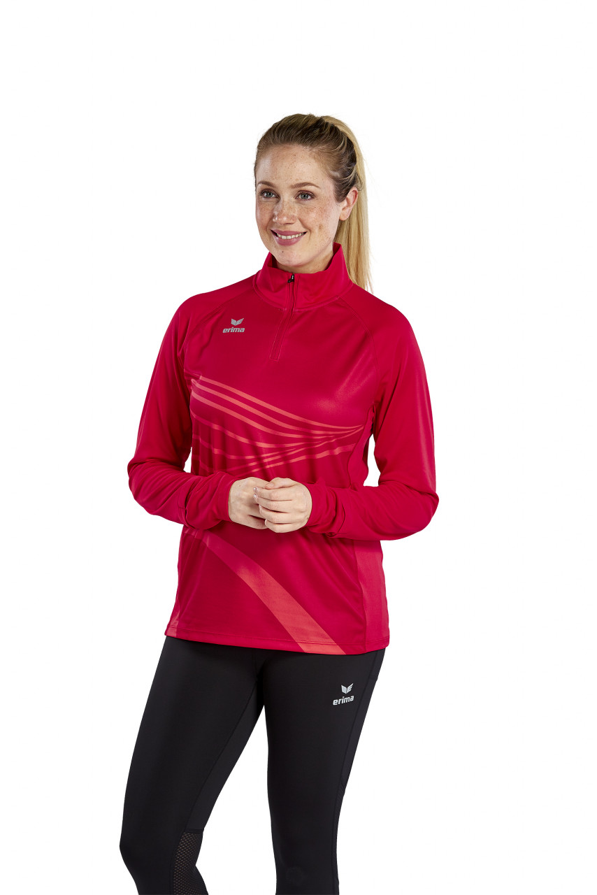 ERIMA RACING Longsleeve – rot (Am Modell)