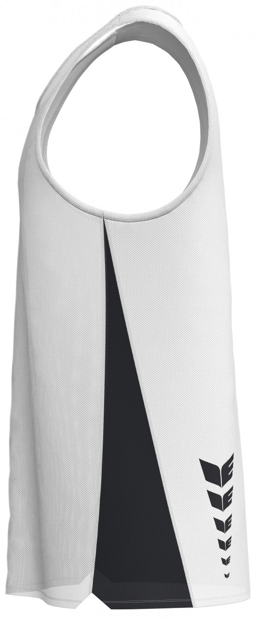 ERIMA T&F WINGS Singlet – weiß/schwarz (Seite links)