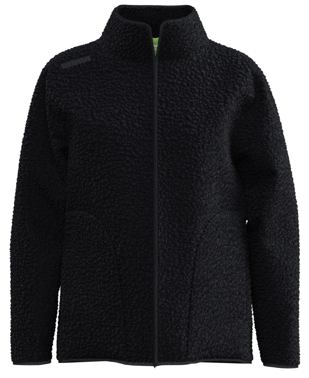 ERIMA TS Fleece Jacke – schwarz (Front)