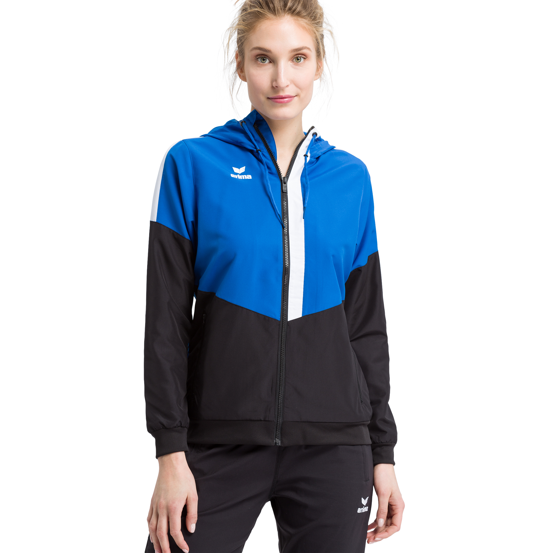 Damen Squad Tracktop Jacke mit Kapuze