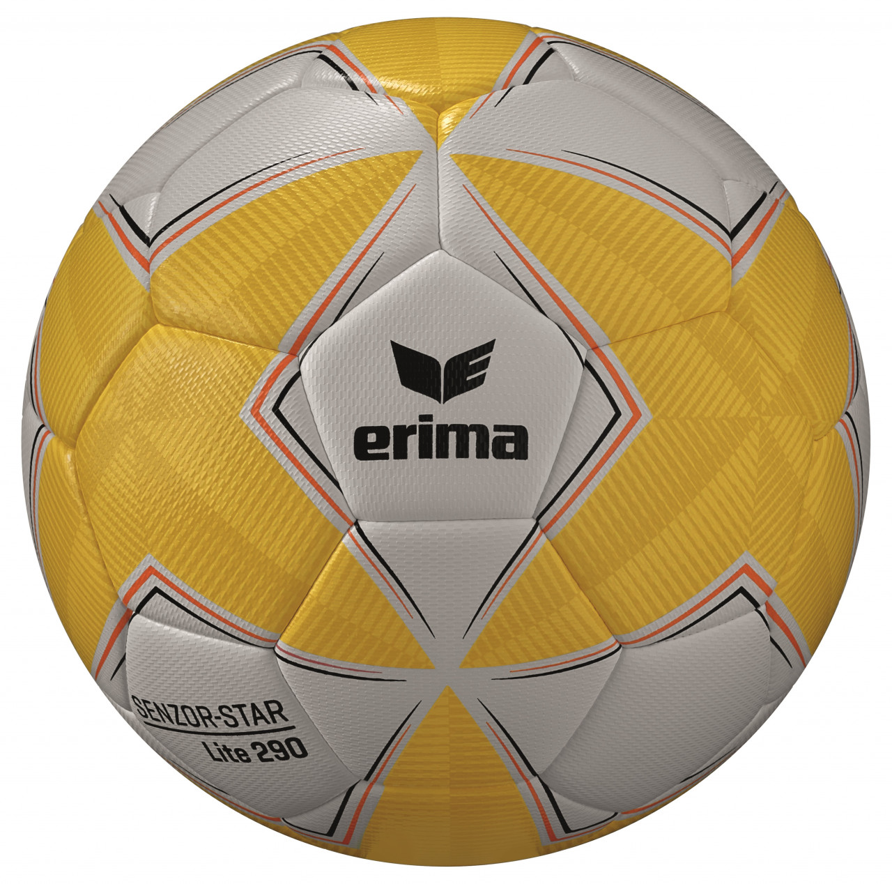 ERIMA SENZOR-STAR Lite 290 Fußball – gelb (Front)