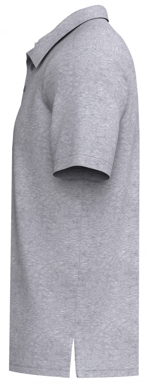 ERIMA TS Poloshirt – grau melange (Seite links)