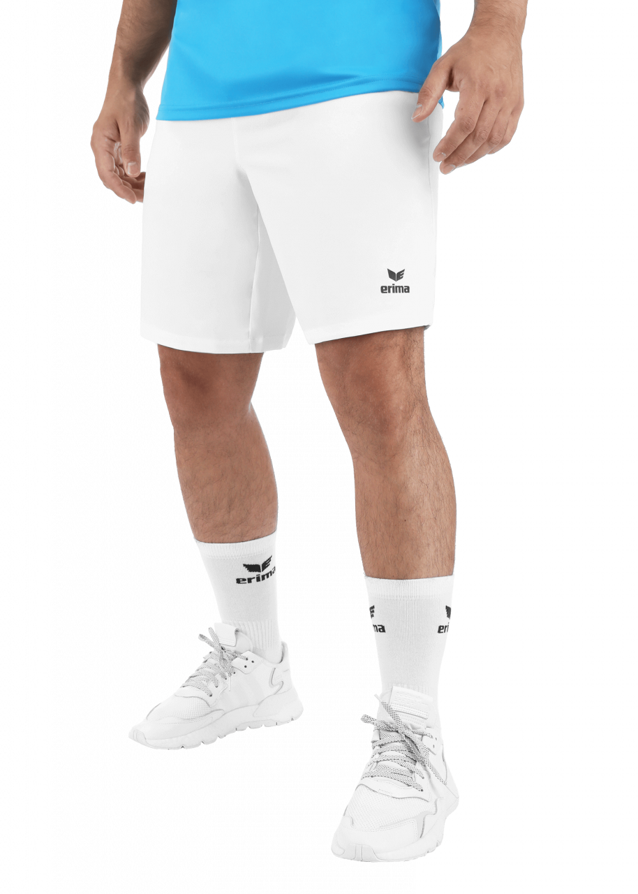 ERIMA Tennis Shorts – new white (Am Modell)