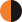 orange/schwarz