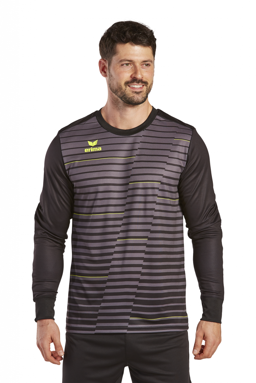 ERIMA Pro Torwarttrikot – schwarz/slate grey (Am Modell)