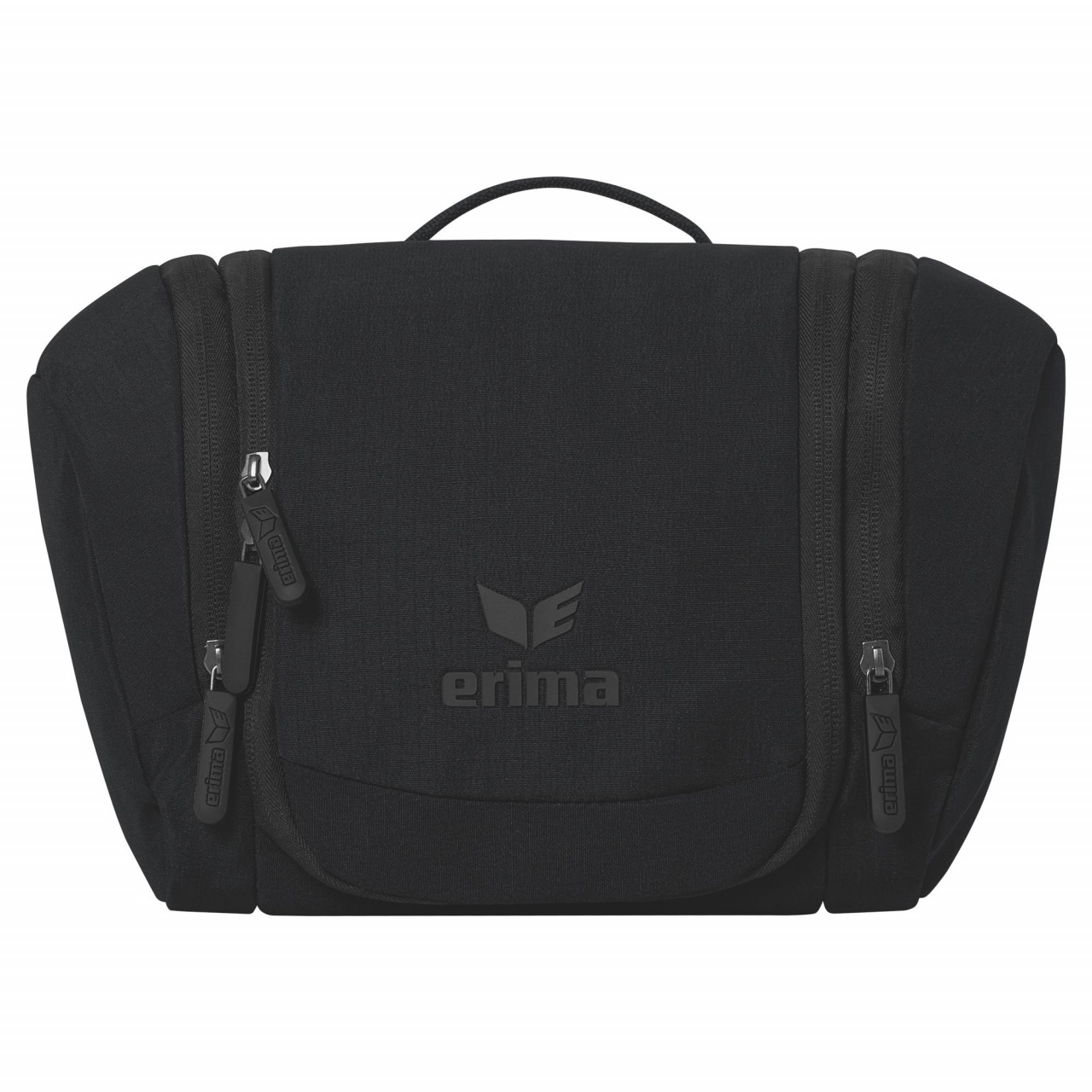 ERIMA TRAVEL LINE Kulturtasche – schwarz (Front)