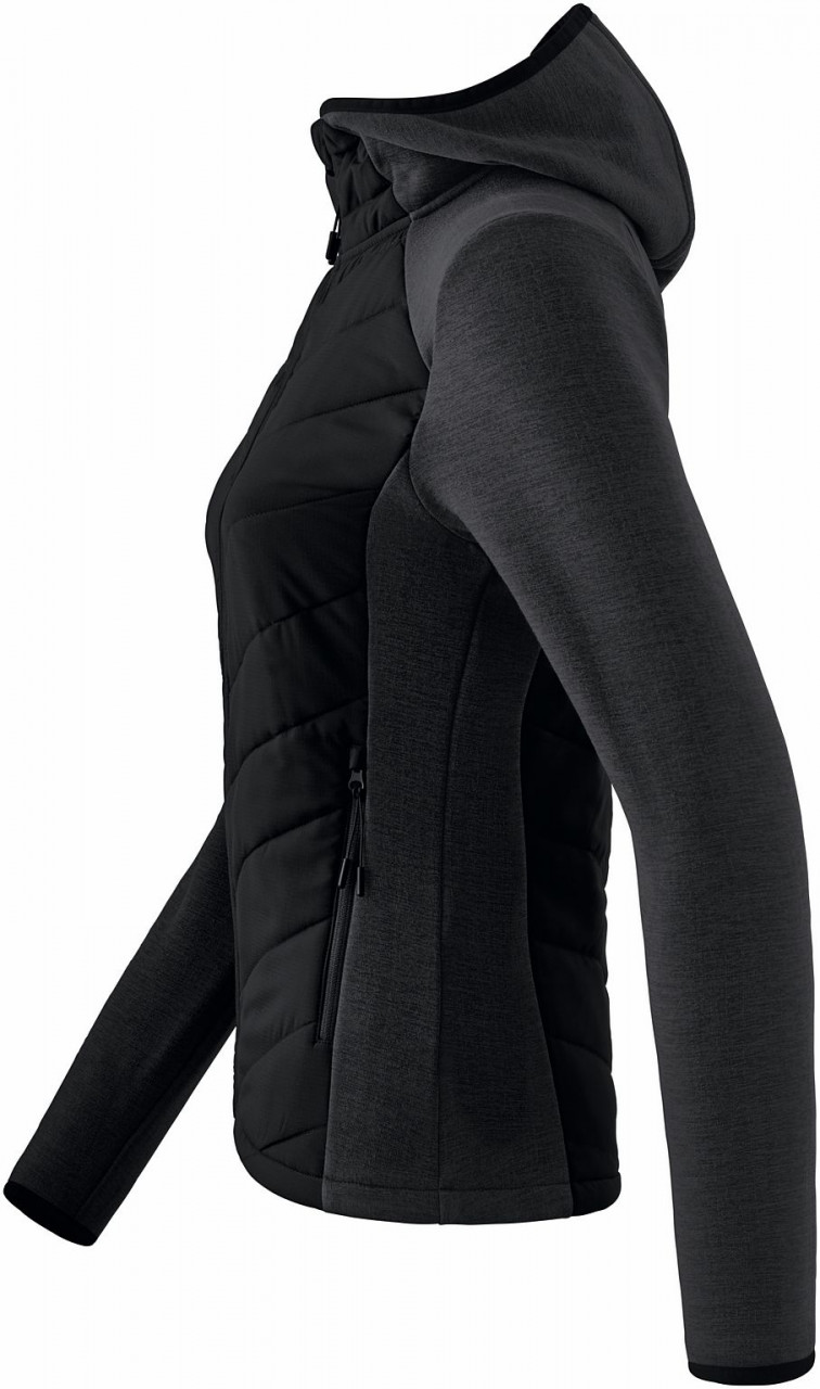 ERIMA Steppjacke Function – schwarz (Seite links)