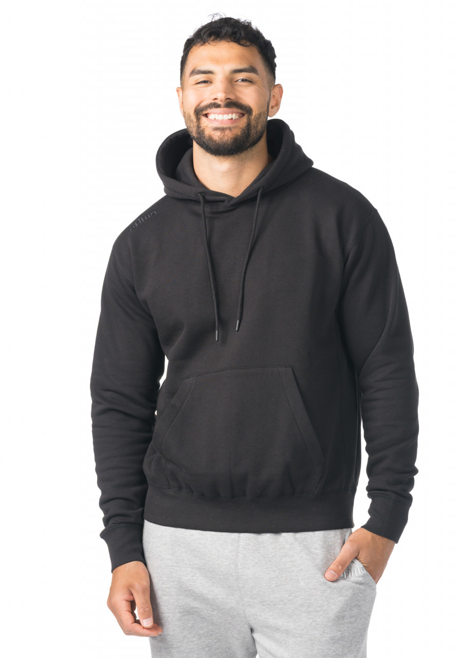 ERIMA TS Hoody – schwarz (Am Modell)