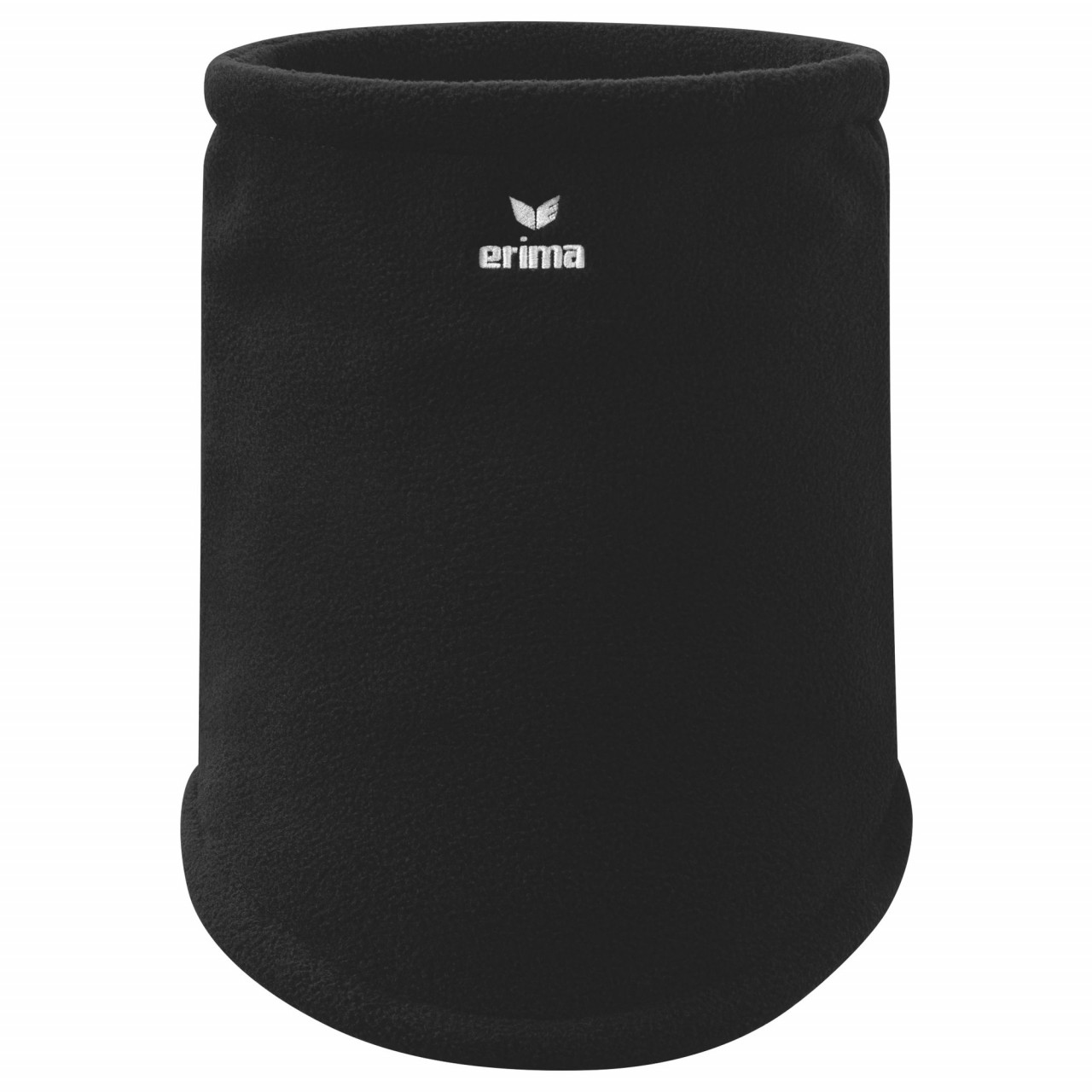 ERIMA Fleece Neckwarmer – schwarz (Front)