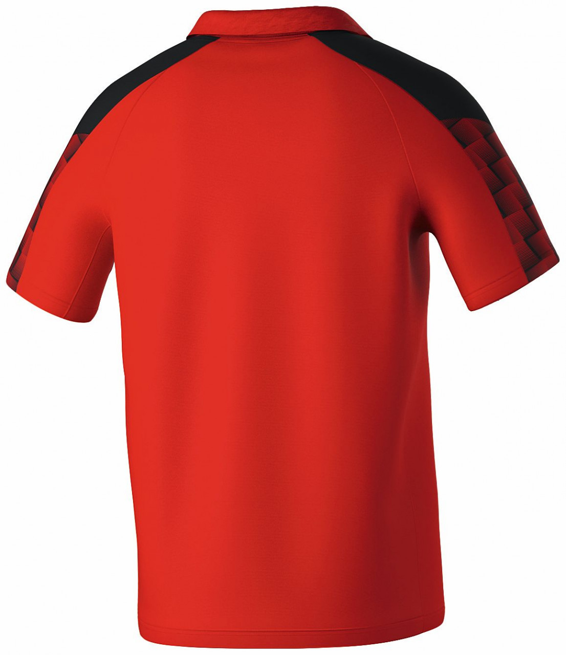 ERIMA EVO STAR Poloshirt – rot/schwarz (Rücken)