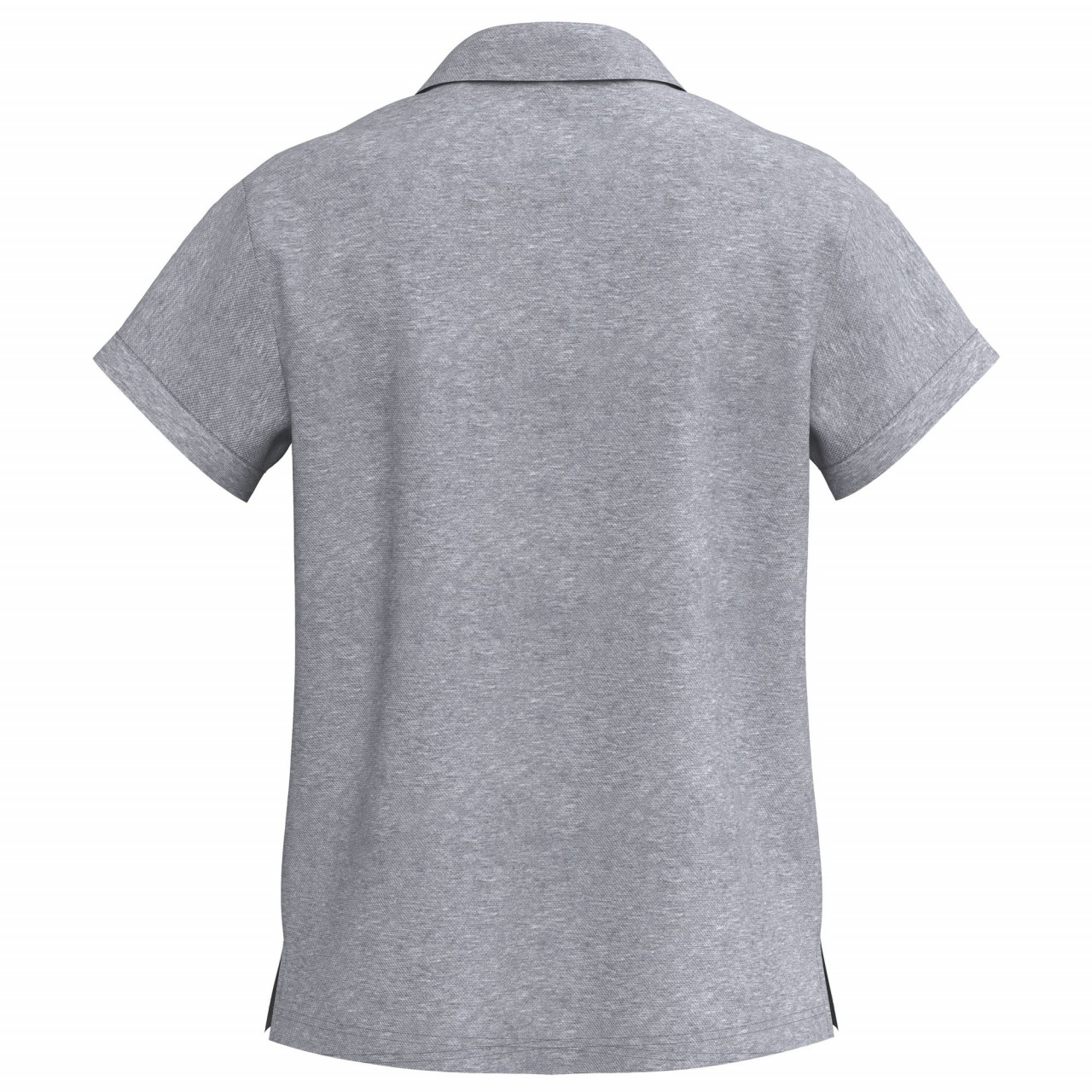 ERIMA TS Poloshirt – grau melange (Rücken)