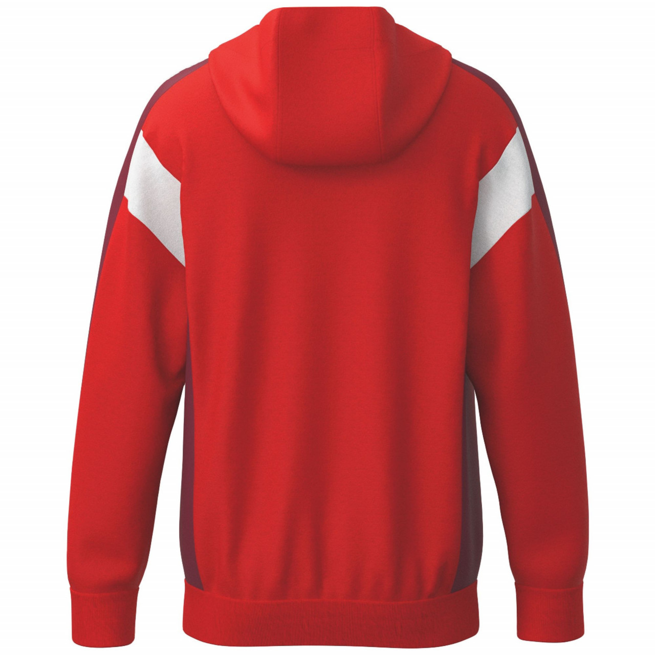 ERIMA CELEBRATE 125 Trainingsjacke mit Kapuze – rot/new bordeaux (Rücken)
