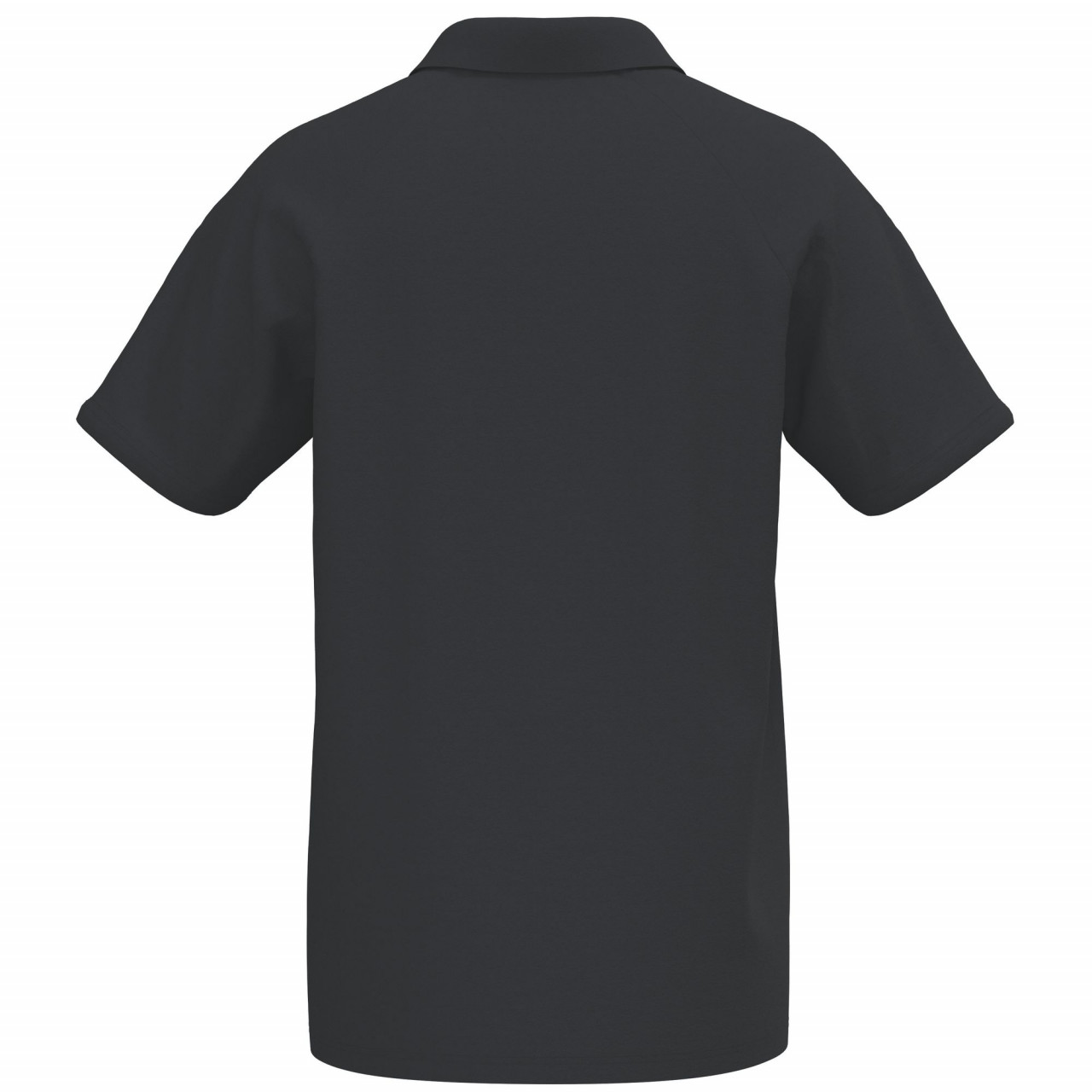ERIMA CMPT Wings Poloshirt – schwarz/weiß (Rücken)