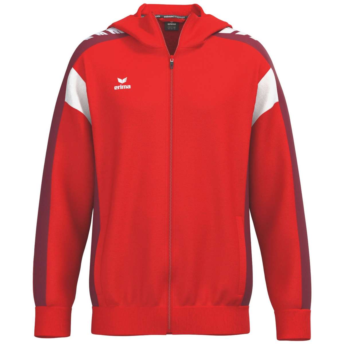 Chaqueta Con Capucha Erima Celebrate 125 - Unisex Niños, Transpirable, Estilo Casual