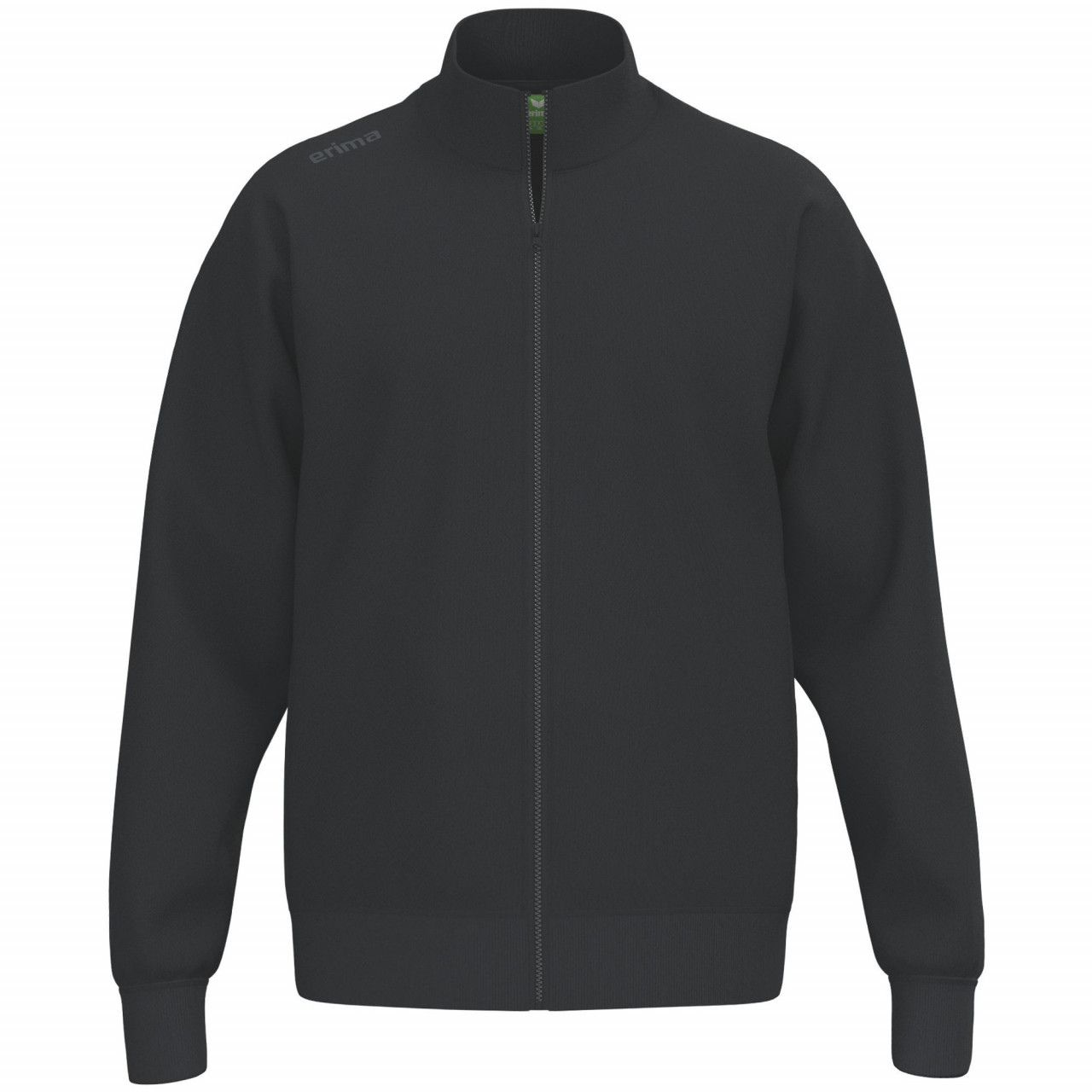 ERIMA TS Sweatjacke – schwarz (Front)