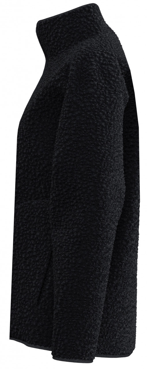 ERIMA TS Fleece Jacke – schwarz (Seite links)