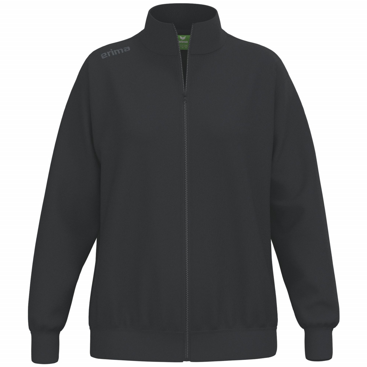 ERIMA TS Sweatjacke – schwarz (Front)