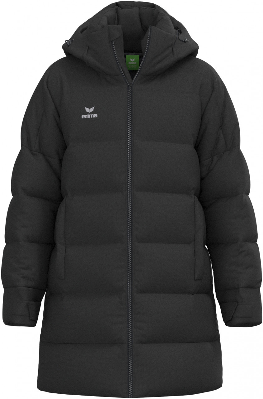 ERIMA PREMIA Parka – schwarz (Front)