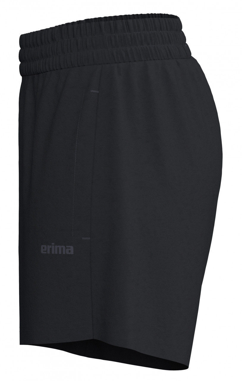 ERIMA TS Sweatshorts – schwarz (Seite links)