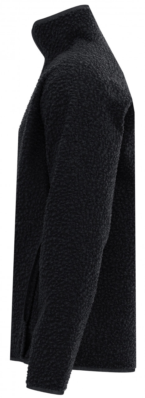 ERIMA TS Fleece Jacke – schwarz (Seite links)